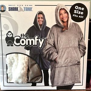 The Comfy Original Wearable Blanket-New in Box-Gray